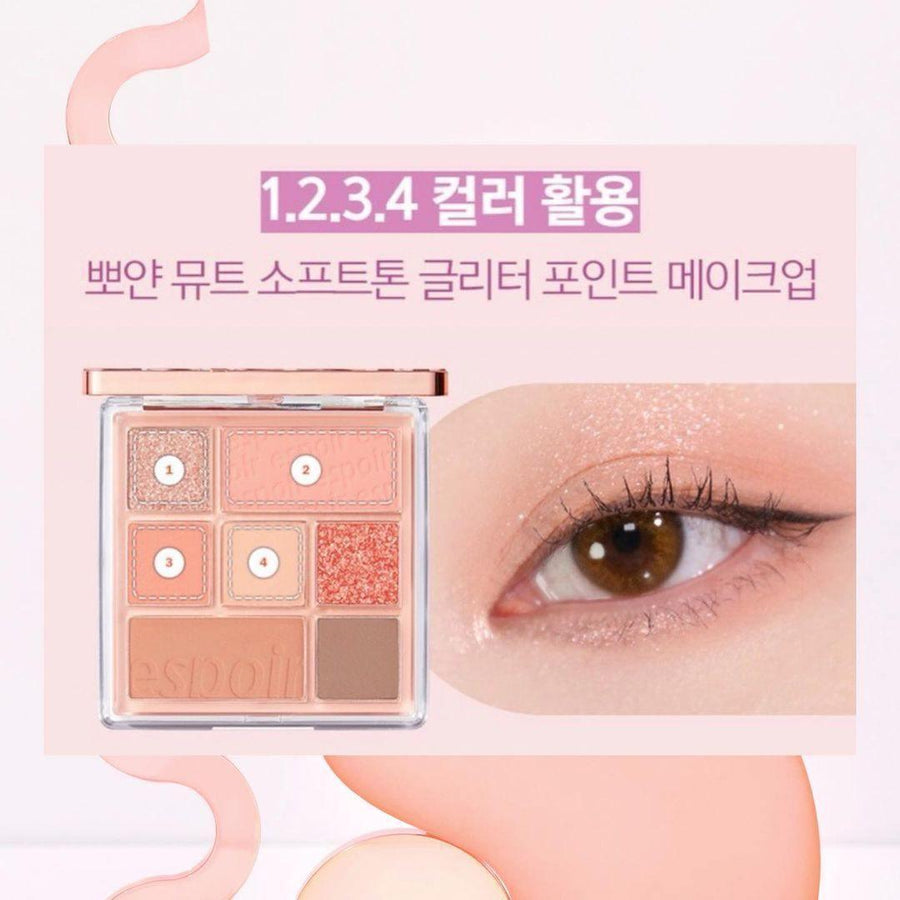 Phấn Mắt Espoir Real Eye Palette - Kallos Vietnam