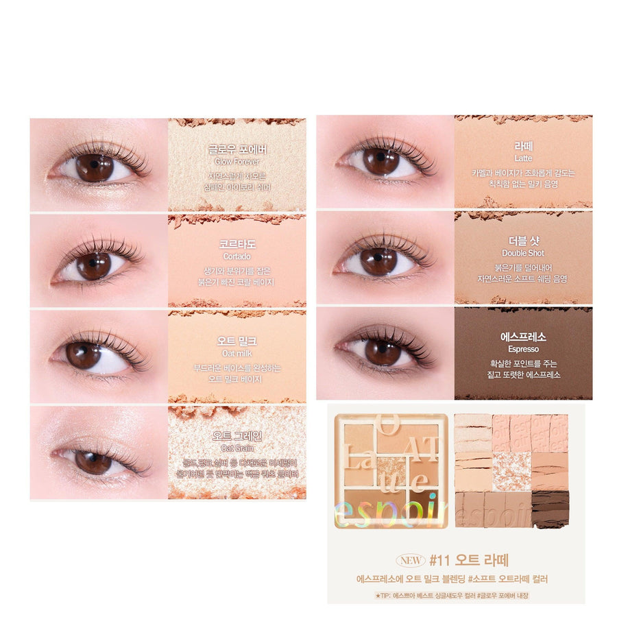 Phấn Mắt Espoir Real Eye Palette - Kallos Vietnam