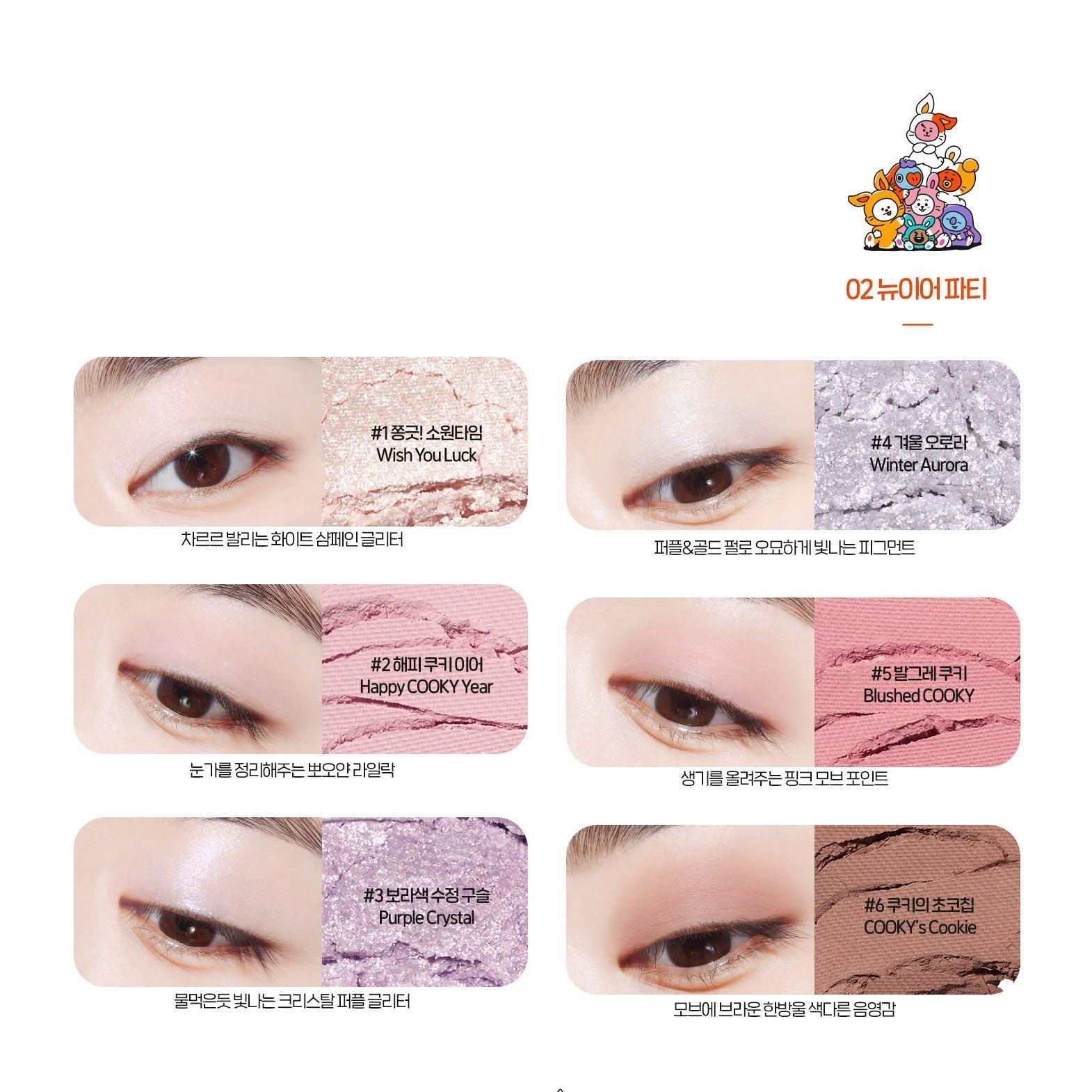 Phấn Mắt Etude House Play Color Eyes BT21 - Kallos Vietnam