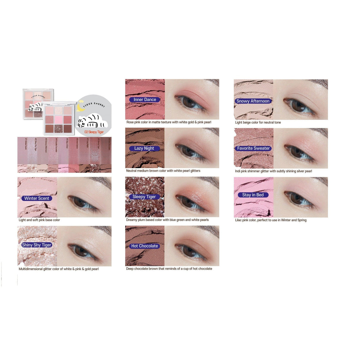 Phấn Mắt Etude House Play Color Eyes Tiger Energy - Kallos Vietnam