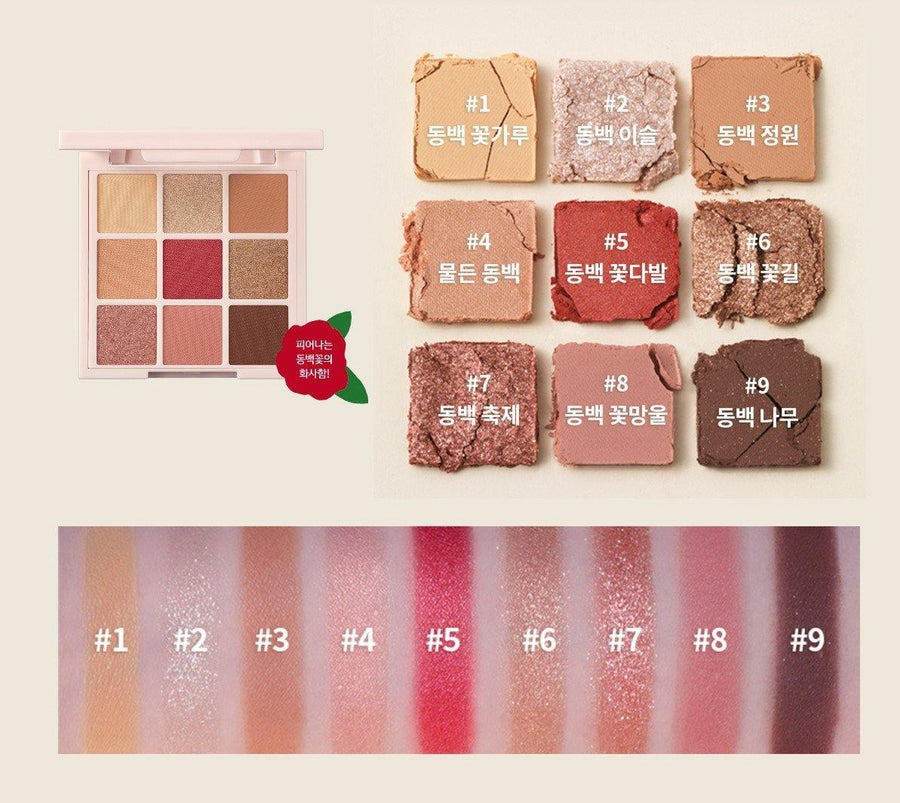 Phấn Mắt Innisfree Camellia Eye Palette - Kallos Vietnam