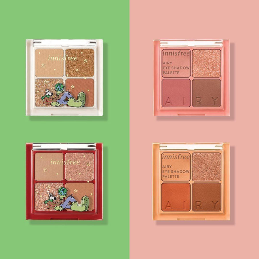 Phấn Mắt Innisfree Green Holidays Airy Twinkle Eyeshadow Palette - Kallos Vietnam