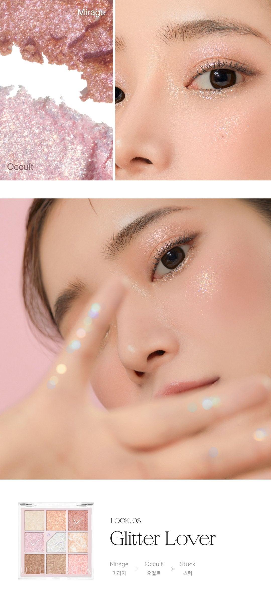 Phấn Mắt UNLEASHIA Glitterpedia Eye Pallete - Kallos Vietnam