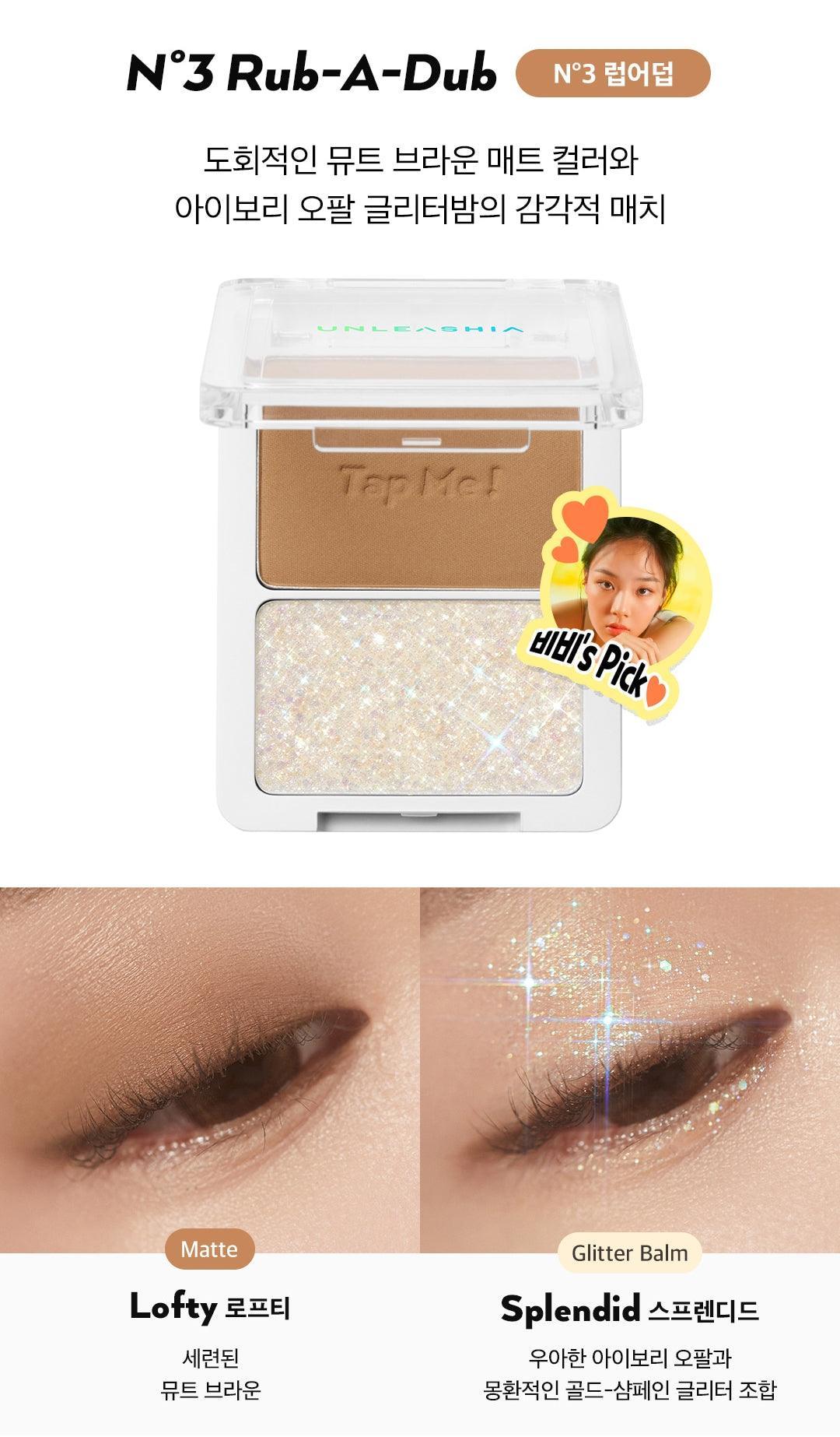 Phấn Mắt Unleashia Tap Me Palette Duo - Kallos Vietnam