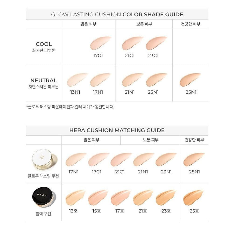 Phấn Nước Hera Glow Lasting Cushion - Kallos Vietnam