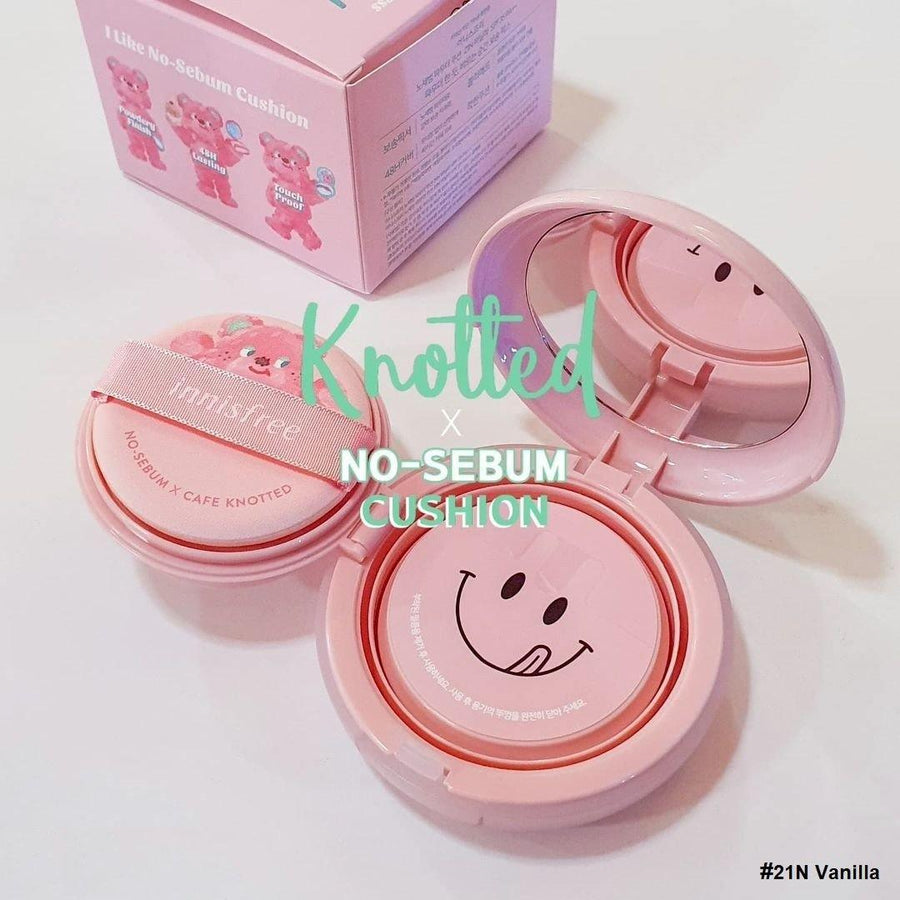 Phấn Nước Innisfree No Sebum Powder Cushion Cafe Knotted - Kallos Vietnam