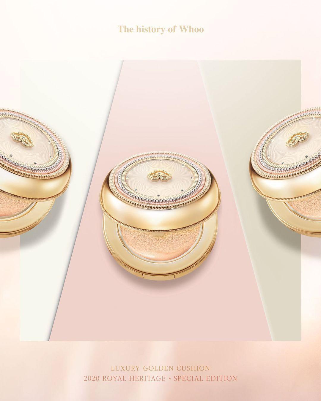 Phấn Nước Whoo Luxury Golden Cushion - Kallos Vietnam