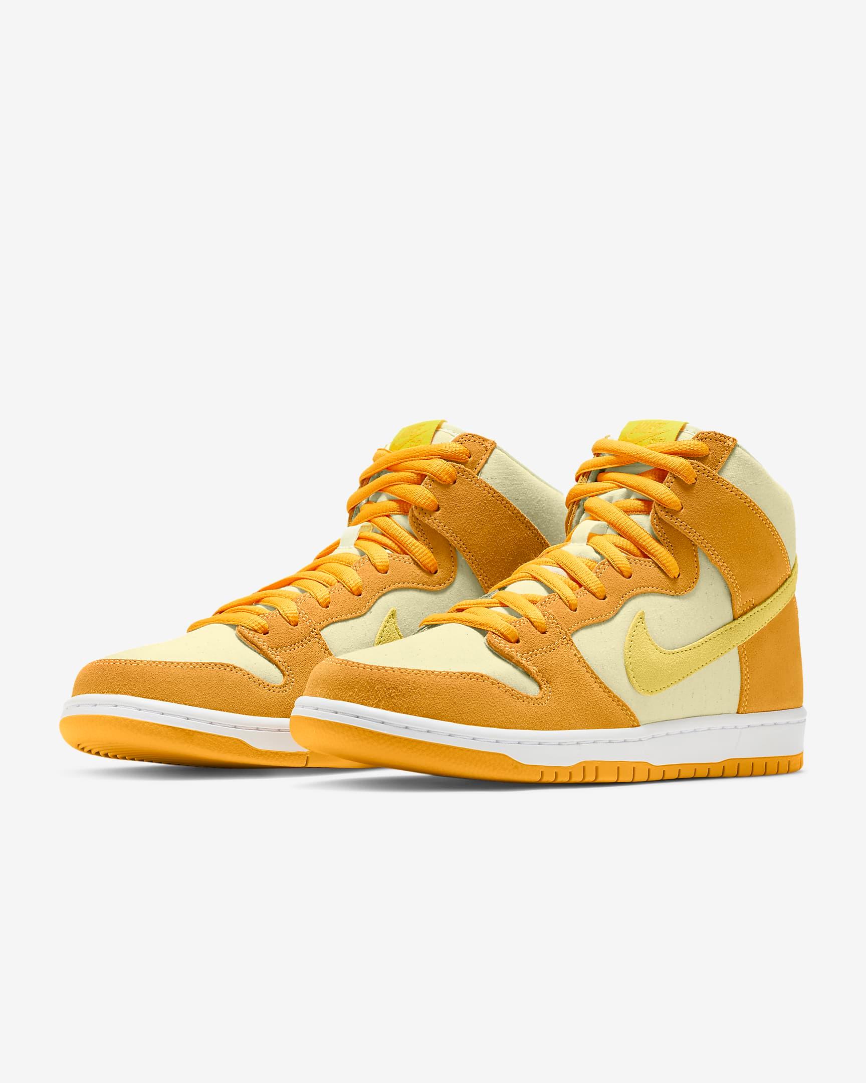Giày Nike SB Dunk High Pro Skate Shoes #University Gold - Kallos Vietnam