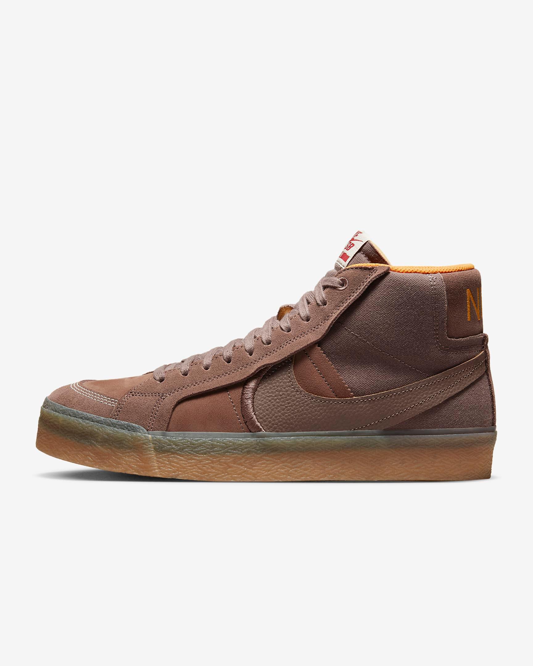 Giày Nike SB Zoom Blazer Mid Premium Plus Skate Shoes #Plum Eclipse - Kallos Vietnam