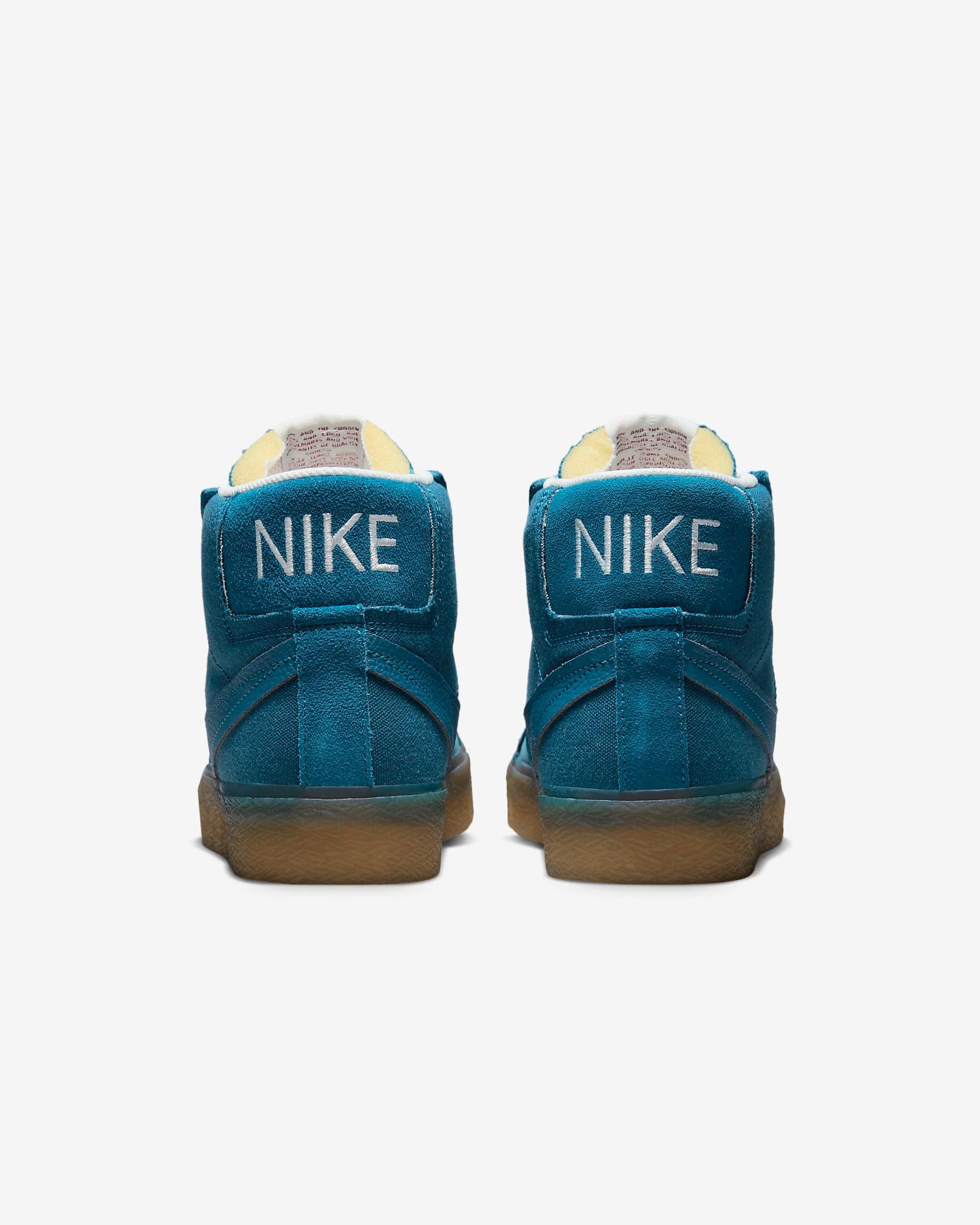 Giày Nike SB Zoom Blazer Mid Premium Plus Skate Shoes #Green Abyss - Kallos Vietnam