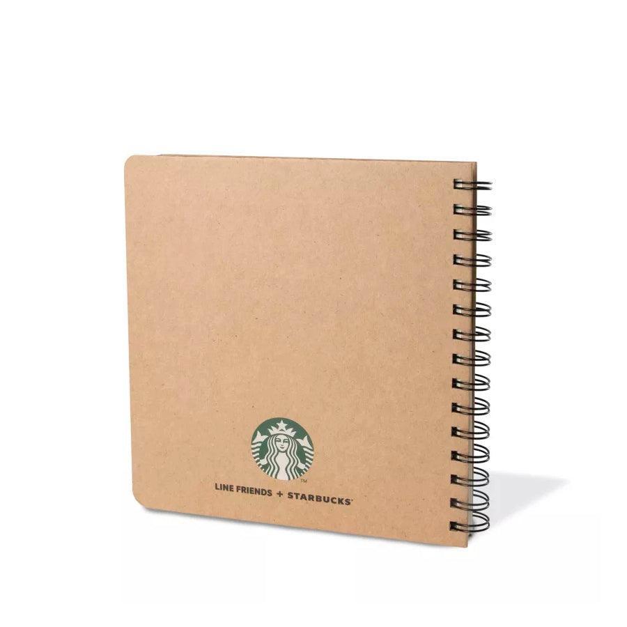 Sổ Tay Starbucks Line Friends Brown Earth Day Notebook - Kallos Vietnam