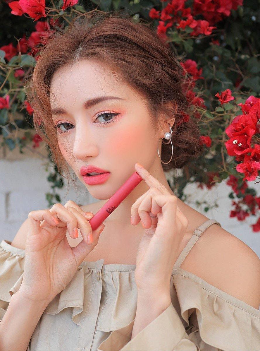 Son 3CE Mood Blossom Slim Velvet Lip Color - Kallos Vietnam