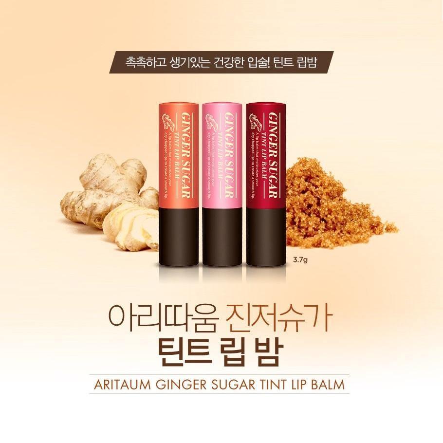 Son Aritaum Ginger Sugar Tint Lip Balm - Kallos Vietnam