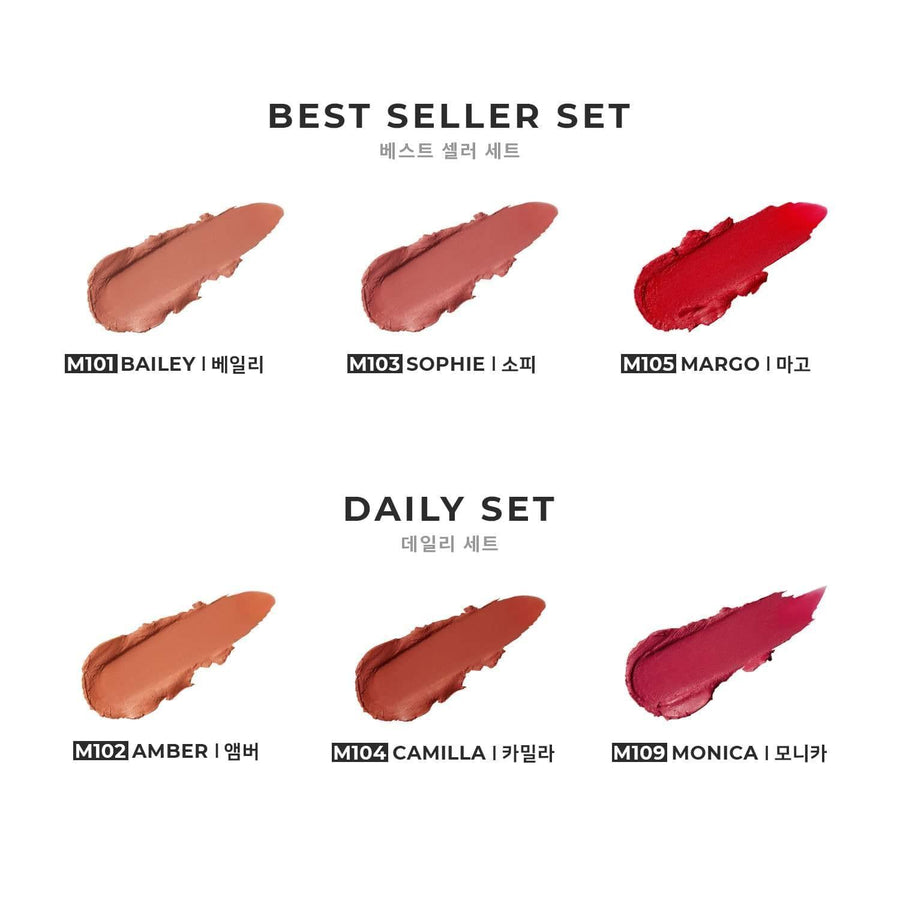 Son Dear Dahlia Lip Paradise Effortless Matte Lipstick Mini Trio - Kallos Vietnam