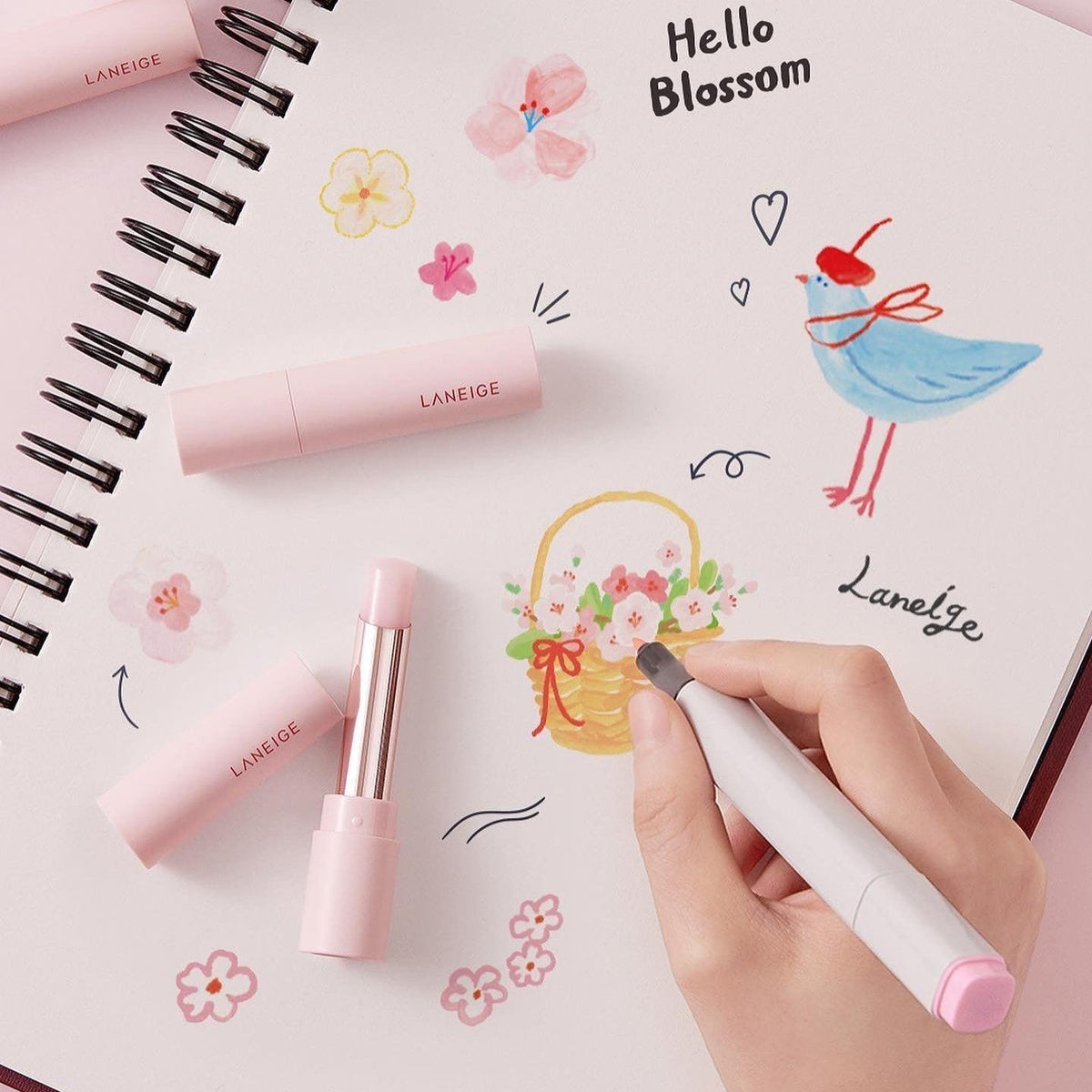 Son Dưỡng Laneige Tinted Lip Balm Cherry Blossom - Kallos Vietnam