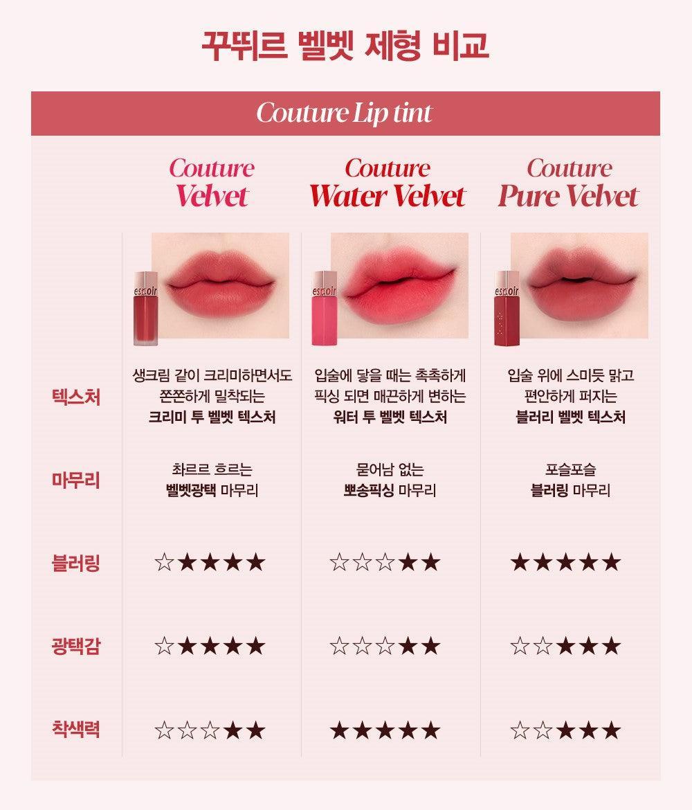 Son Espoir Couture Lip Tint Pure Velvet - Kallos Vietnam