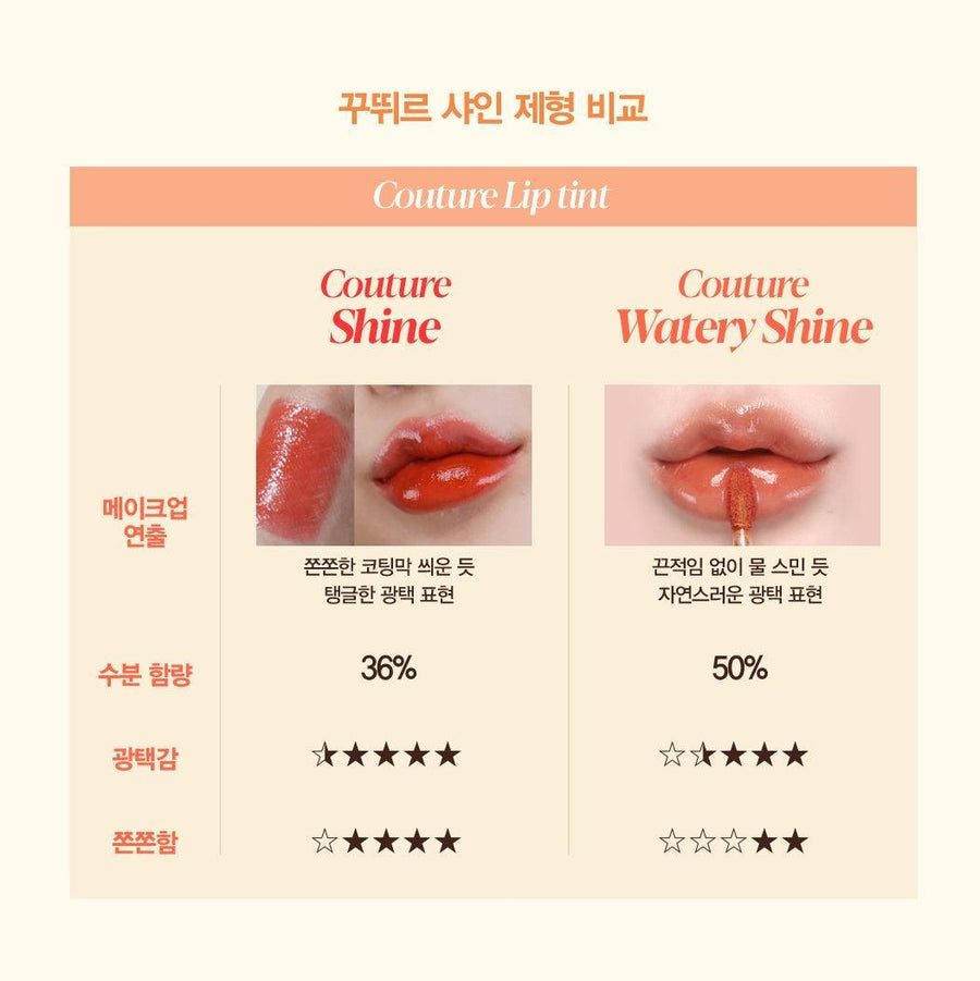 Son Espoir Couture Lip Tint Watery Shine - Kallos Vietnam