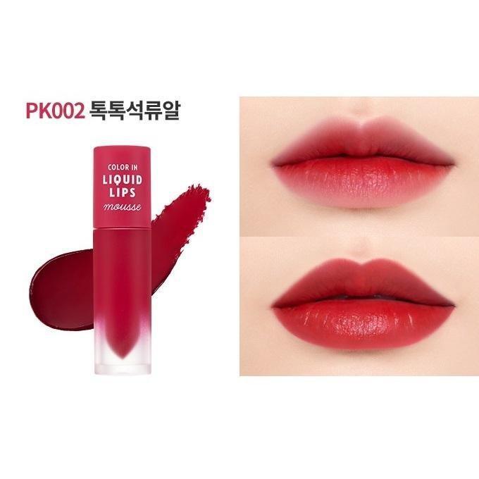 Son Etude House Color In Liquid Lips Mousse - Kallos Vietnam