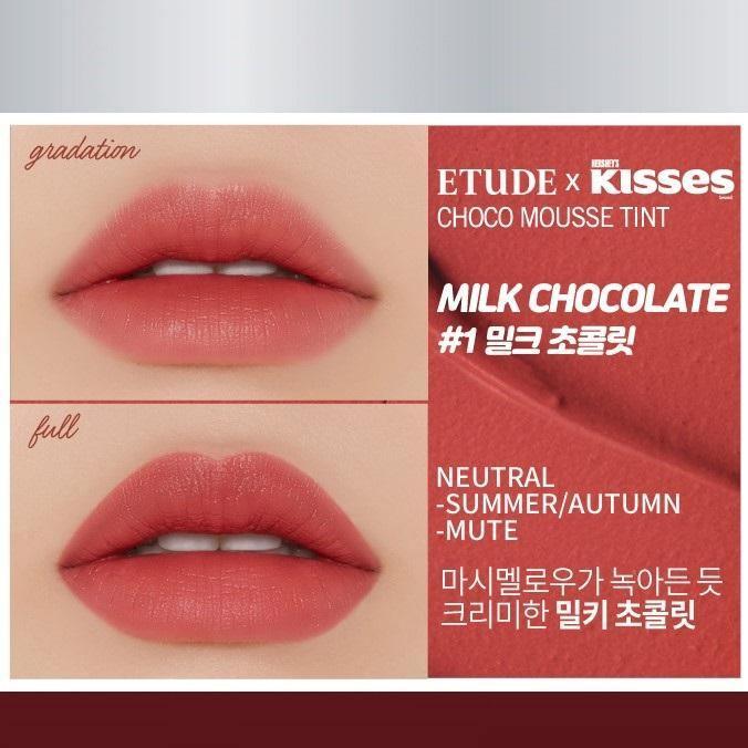 Son Etude House Hershey Kisses Choco Mousse Tint - Kallos Vietnam