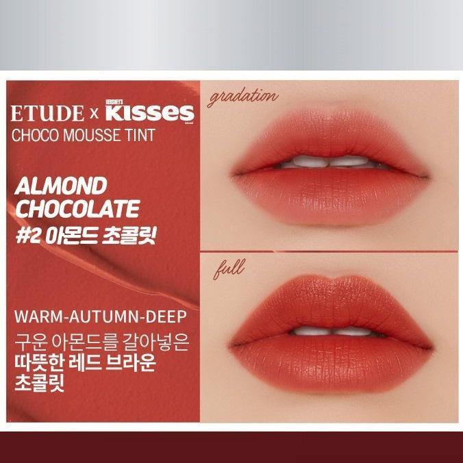 Son Etude House Hershey Kisses Choco Mousse Tint - Kallos Vietnam