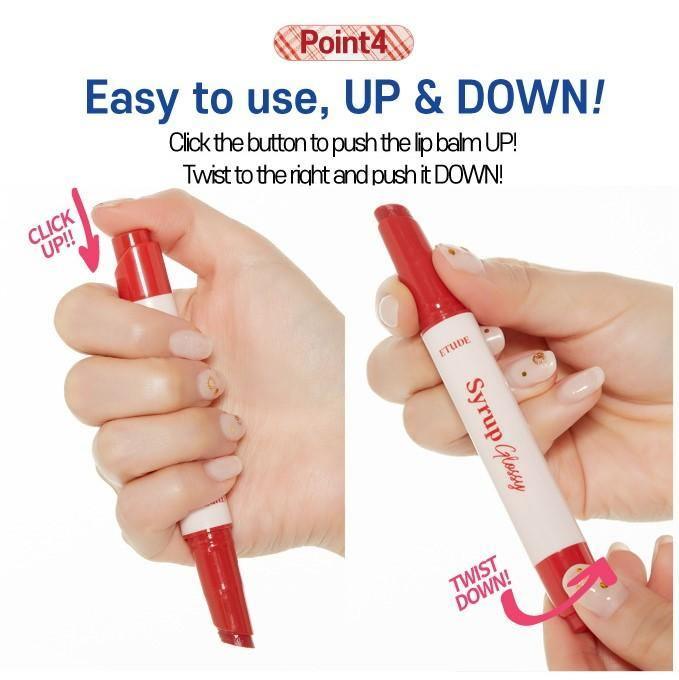 Son Etude House Syrup Glossy Balm Winter Checkered Collection - Kallos Vietnam