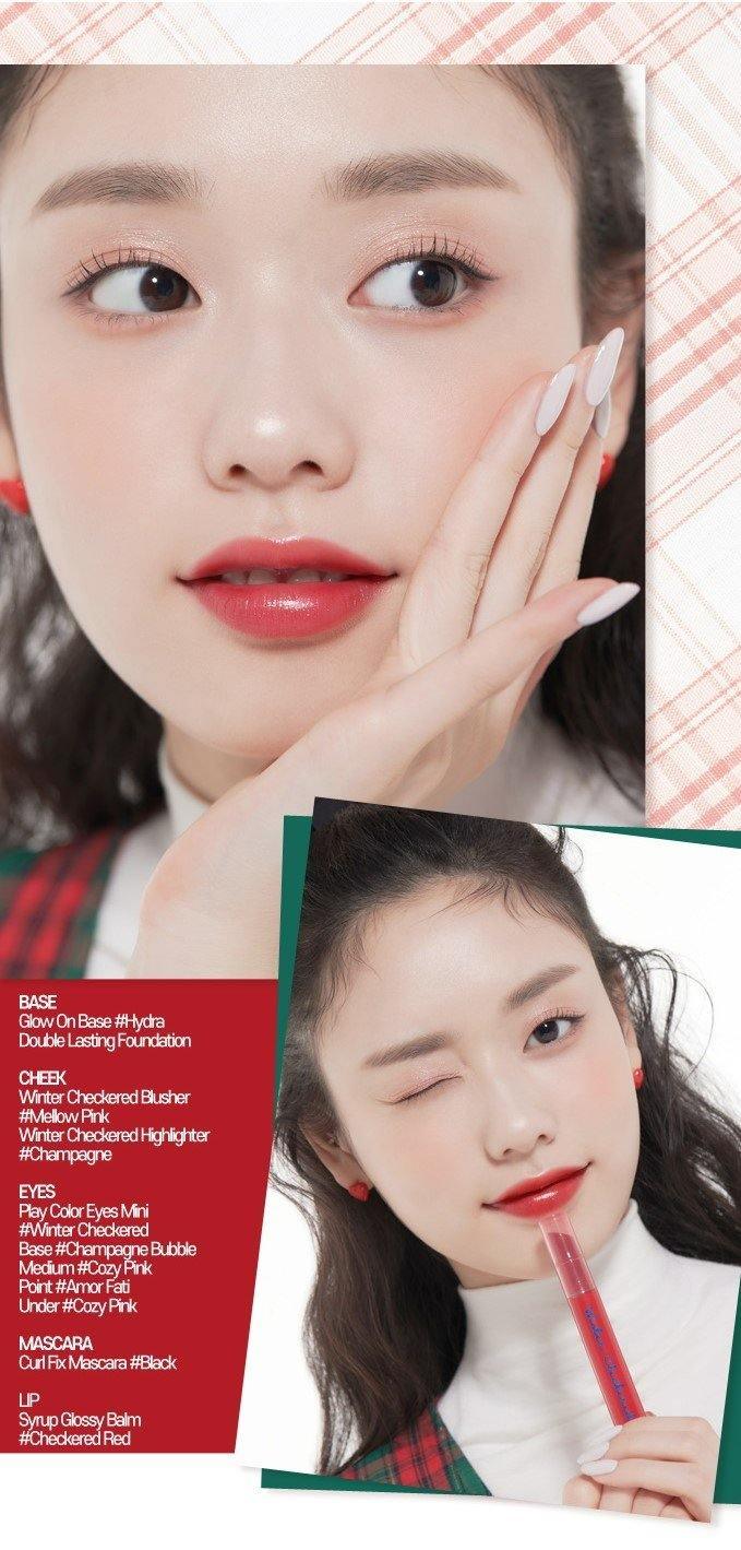 Son Etude House Syrup Glossy Balm Winter Checkered Collection - Kallos Vietnam