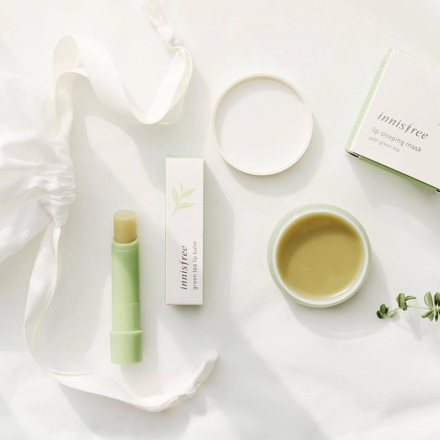 Son Innisfree Green Tea Lip Balm - Kallos Vietnam