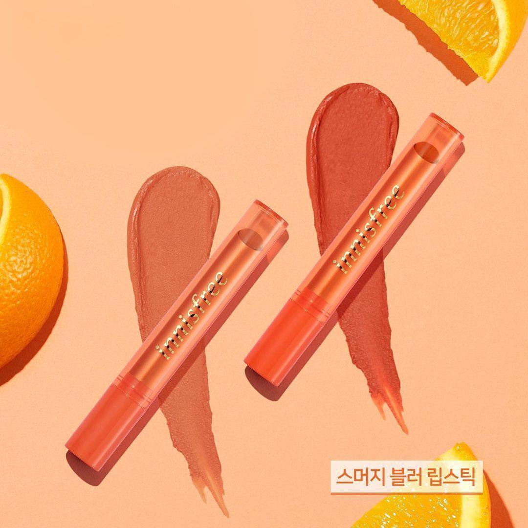 Son Innisfree Orange Smudge Blur Lipstick - Kallos Vietnam