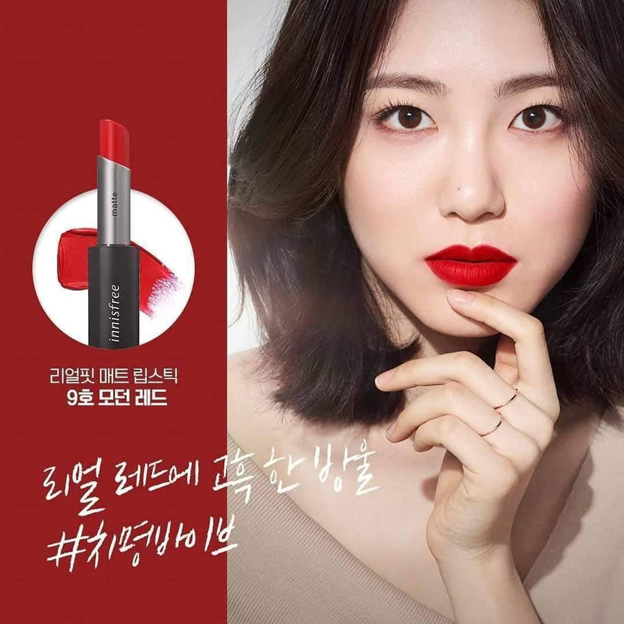 Son Innisfree Real Fit Matte Lipstick - Kallos Vietnam