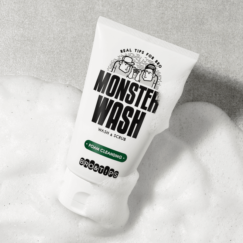 Sữa Rửa Mặt Bro & Tips Monster Wash Foam Cleansing - Kallos Vietnam