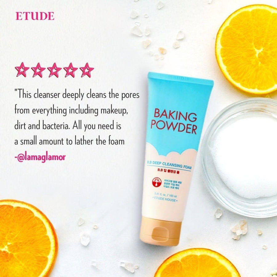 Sữa Rửa Mặt Etude House Baking Powder BB Deep Cleansing Foam - Kallos Vietnam