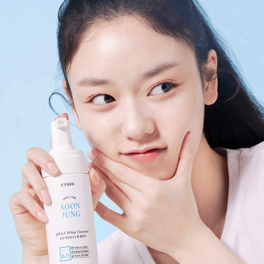 Sữa Rửa Mặt Etude House Soon Jung pH 6.5 Whip Cleanser Earth - Kallos Vietnam