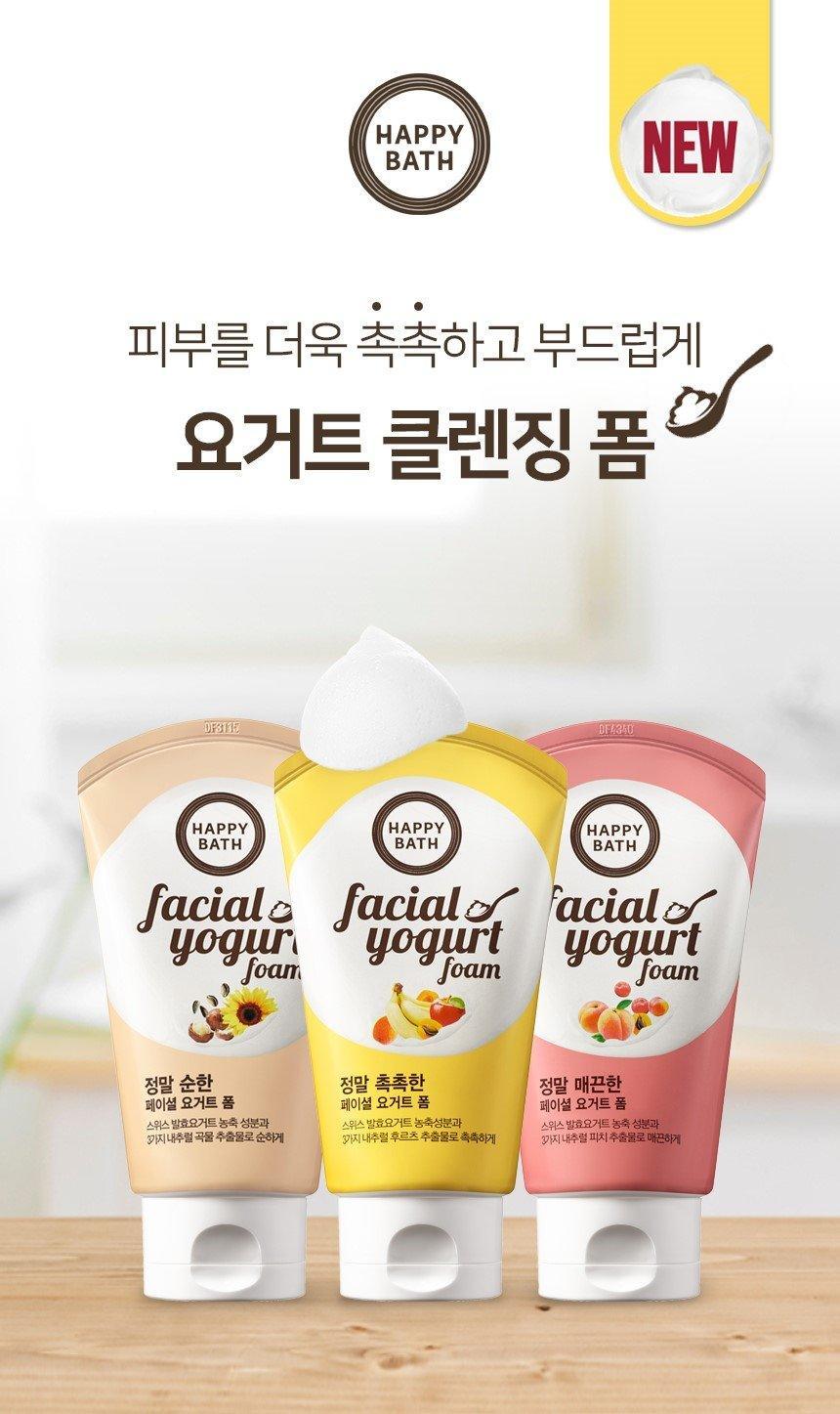 Sữa Rửa Mặt Happy Bath Facial Yogurt Foam - Kallos Vietnam