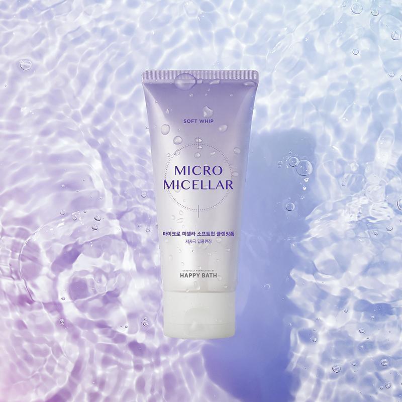 Sữa Rửa Mặt Happy Bath Micro Micellar Soft Whip Cleansing Foam - Kallos Vietnam