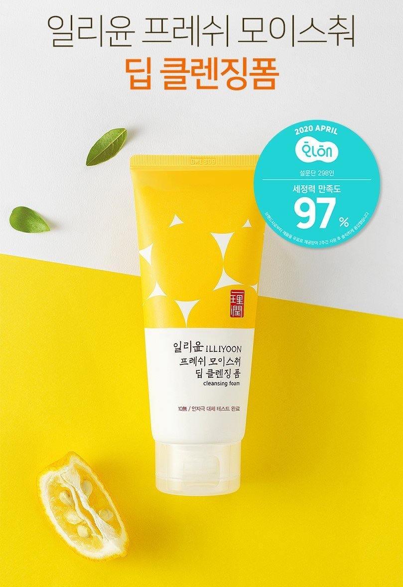 Sữa Rửa Mặt Illiyoon Fresh Moisture Cleansing Foam - Kallos Vietnam