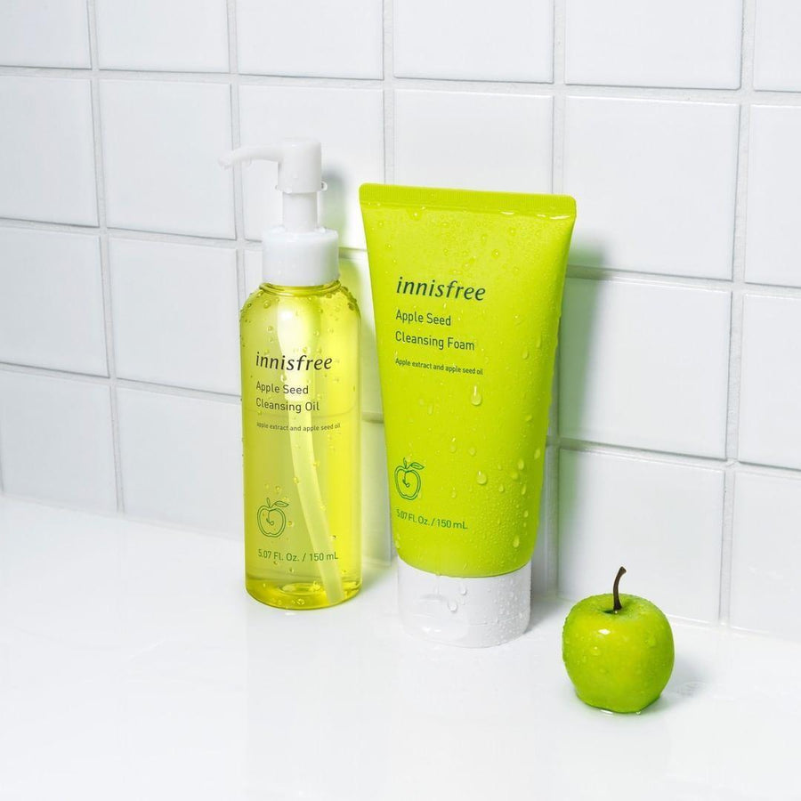 Sữa Rửa Mặt Innisfree Apple Seed Bubble Cleanser - Kallos Vietnam