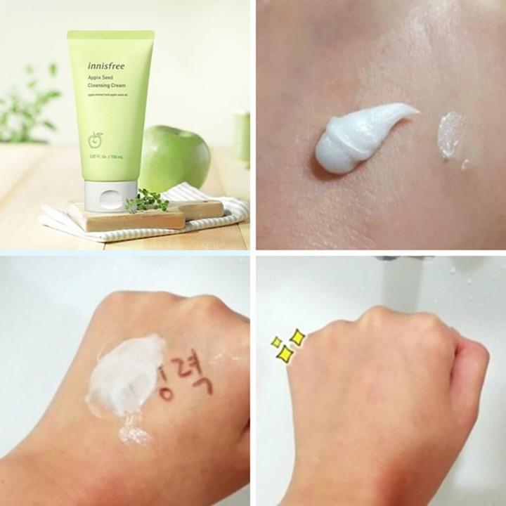 Sữa Rửa Mặt Innisfree Apple Seed Cleansing Foam - Kallos Vietnam