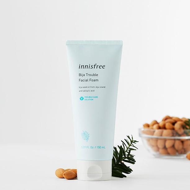 Sữa Rửa Mặt Innisfree Bija Trouble Facial Foam - Kallos Vietnam