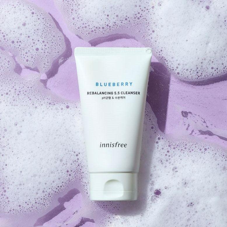 Sữa Rửa Mặt Innisfree Blueberry Rebalancing 5.5 Cleanser - Kallos Vietnam