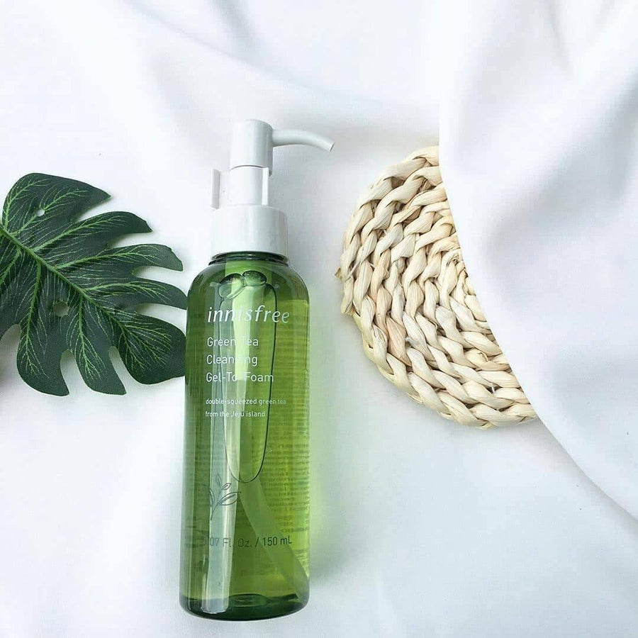 Sữa Rửa Mặt Innisfree Green Tea Cleansing Gel To Foam - Kallos Vietnam