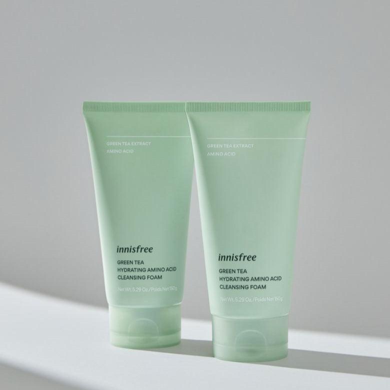 Sữa Rửa Mặt Innisfree Green Tea Hydrating Amino Acid Cleansing Foam - Kallos Vietnam