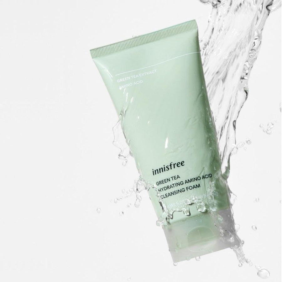 Sữa Rửa Mặt Innisfree Green Tea Hydrating Amino Acid Cleansing Foam - Kallos Vietnam