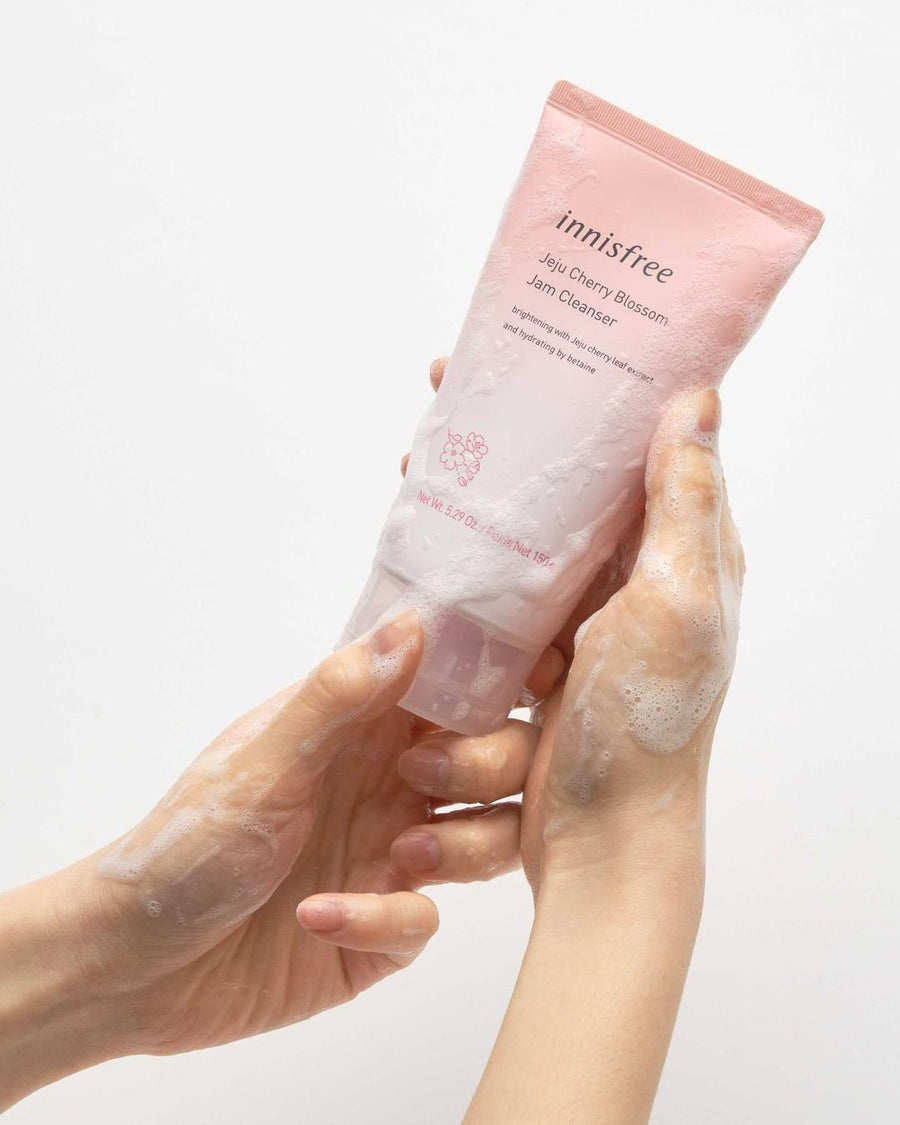 Sữa Rửa Mặt Innisfree Jeju Cherry Blossom Jam Cleanser - Kallos Vietnam