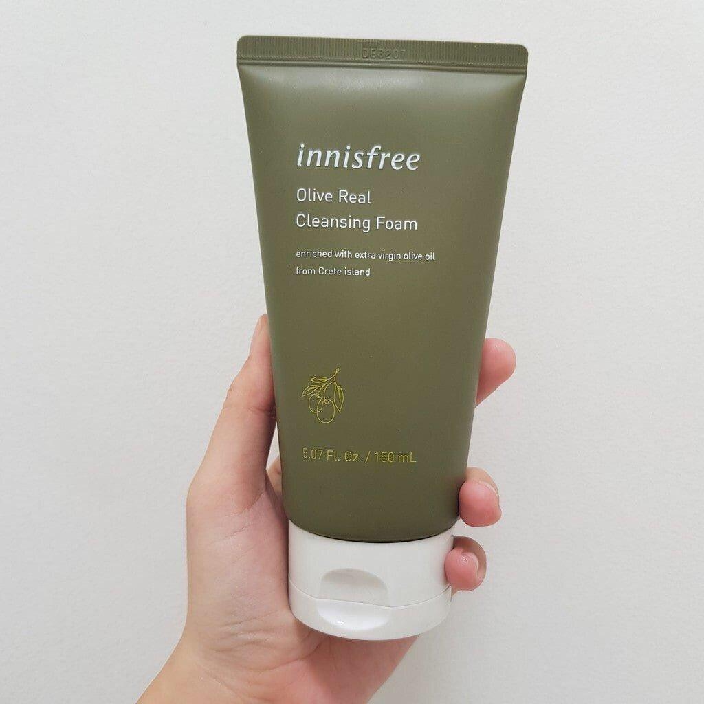 Sữa Rửa Mặt Innisfree Olive Real Cleansing Foam - Kallos Vietnam