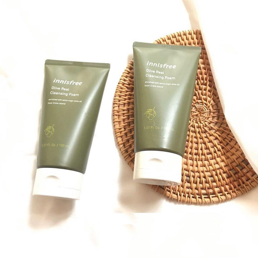 Sữa Rửa Mặt Innisfree Olive Real Cleansing Foam - Kallos Vietnam