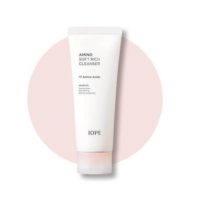 Sữa Rửa Mặt IOPE Amino Soft Rich Cleanser - Kallos Vietnam