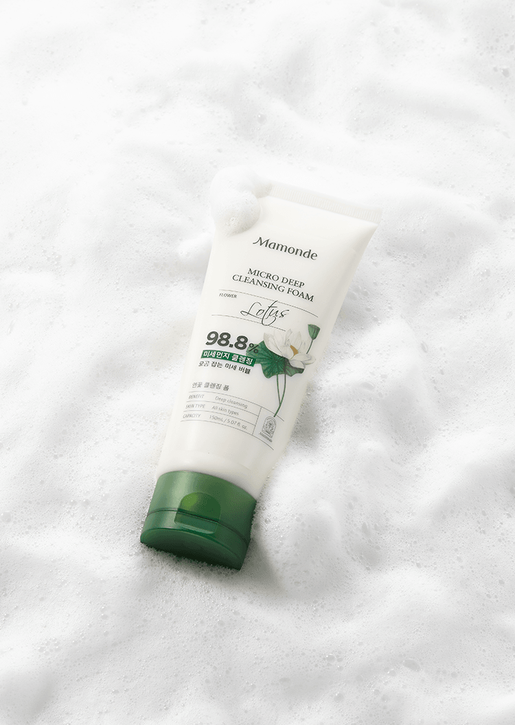 Sữa Rửa Mặt Mamonde Micro Deep Cleansing Foam - Kallos Vietnam