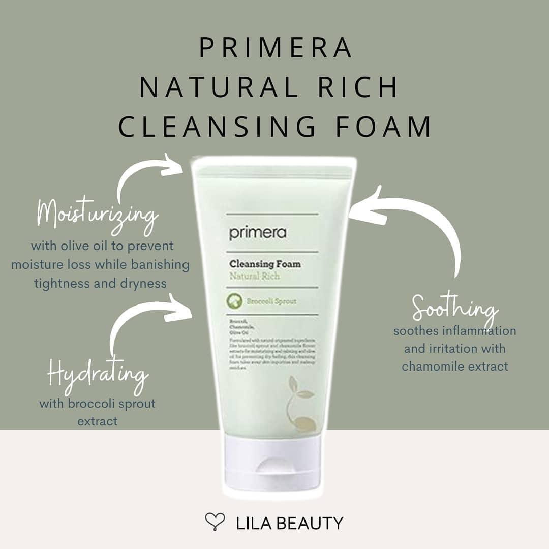 Sữa Rửa Mặt Primera Natural Rich Cleansing Foam - Kallos Vietnam