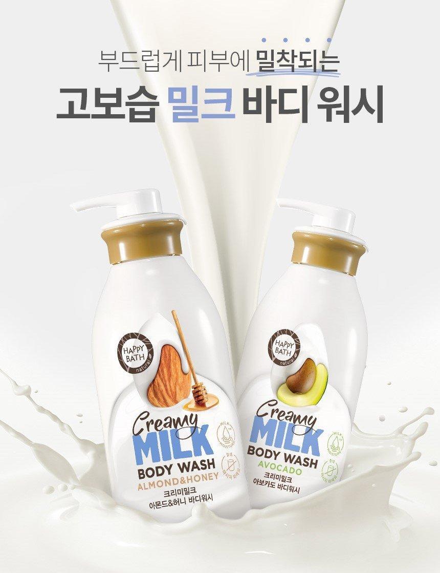 Sữa Tắm Happy Bath Creamy Milk Body Wash - Kallos Vietnam