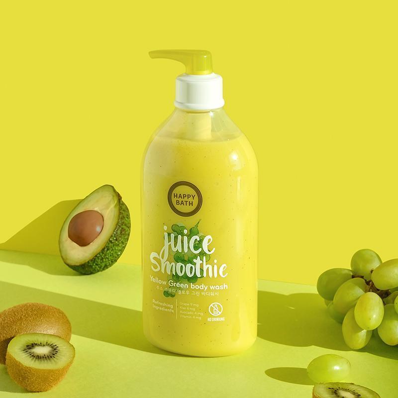 Sữa Tắm Happy Bath Juice Smoothie Yellow Bodywash - Kallos Vietnam